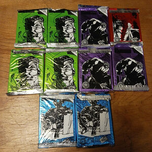 Lot Of 10 Sealed Packs Tribe The Intro 8 Cards Per Pack Vintage